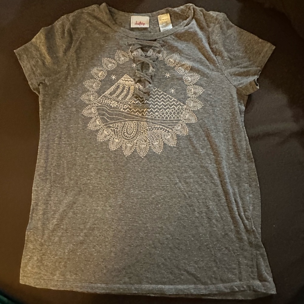 Daytrip short sleeve tshirt grey size xl